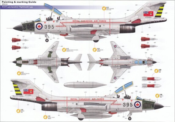 Збірна модель 1/48 Літак F-101B/RF-101B &quot;Voodoo&quot; Zimi 80114 детальное изображение Самолеты 1/48 Самолеты