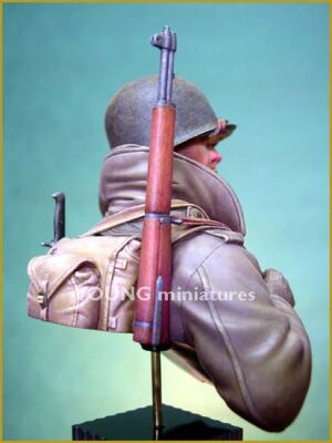 Бюст. US SOLDIER ARDENNES 1944 детальное изображение Фигуры 1/10 Фигуры