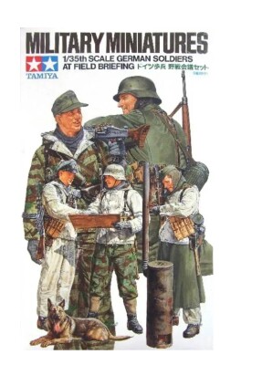 Збірна модель 1/35 Фігури Німецькі солдати на польовому інструктажі Tamiya 35212 детальное изображение Фигуры 1/35 Фигуры