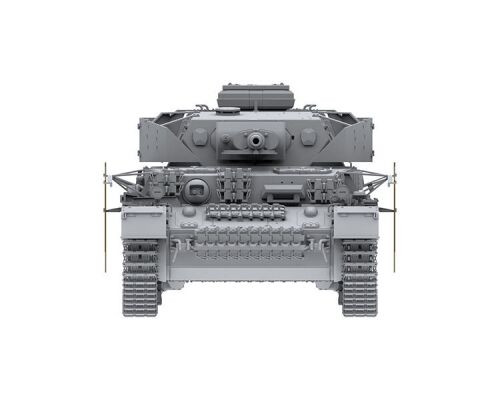 Assembled model 1/35 of the German tank PANZER IV F1 VORPANZER SCHUZEN 3 IN 1 Border Model BT-003 детальное изображение Бронетехника 1/35 Бронетехника