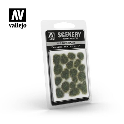 Болотна трава для діорами (8мм) (Wild Tuft - Swamp) Vallejo SC422 детальное изображение Наборы деталировки Диорамы