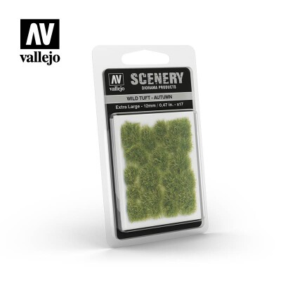 Осенняя трава для диорамы (12мм) (Wild Tuft – Autumn) Vallejo SC423 детальное изображение Наборы деталировки Диорамы