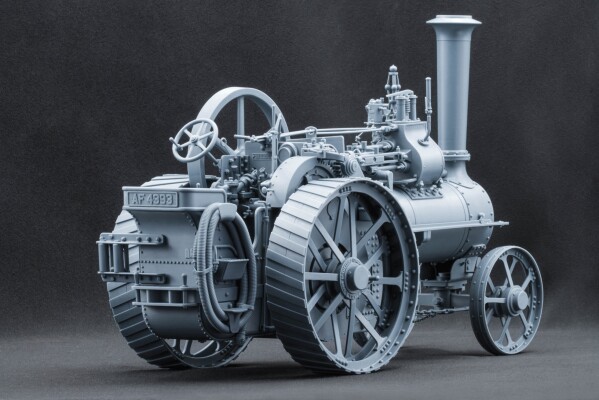 3D-печатная масштабная модель 1/16 1901 Burrell Compound Traction Engine ScaleX SX-16001 детальное изображение Гражданская техника 