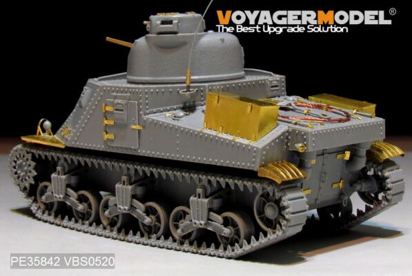 WWII US M3A4 Lee Medium Tank basic(For TAKOM 2085) детальное изображение Фототравление Афтермаркет