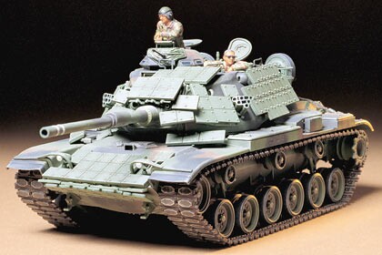 Збірна модель 1/35 Танк M60A1 морської піхоти США з динамічним захистом Tamiya 35157 детальное изображение Бронетехника 1/35 Бронетехника
