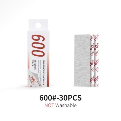 Self-adhesive sandpaper #600 (30 pcs) DSPIAE XSP-600 детальное изображение Наждачная бумага Инструменты