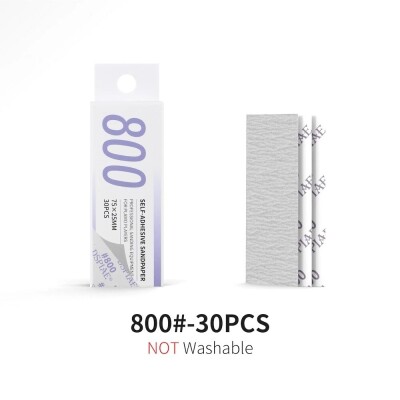 Самоклеючий наждачний папір #800 (30 шт) DSPIAE XSP-800 детальное изображение Наждачная бумага Инструменты