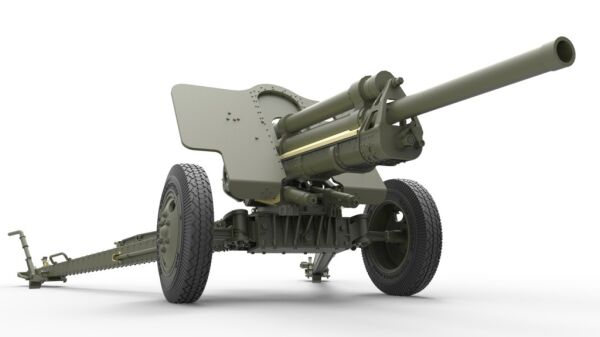 Soviet 76-mm cannon USV-BR, model 1941 with artillery limber and crew детальное изображение Артиллерия 1/35 Артиллерия