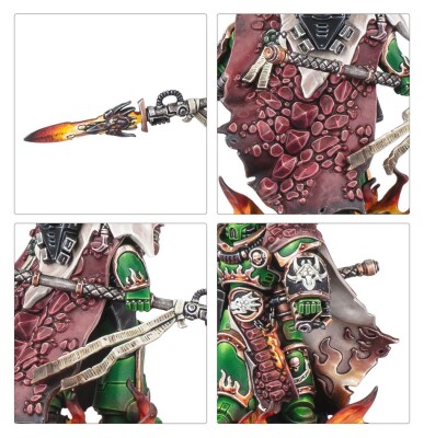 Warhammer 40000 Game Set - SALAMANDERS - VULKAN HE'STAN детальное изображение Саламандры Космические Десантники