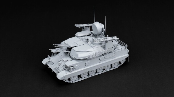 Scale model 1/35 Self-propelled anti-aircraft gun Shilka ZSU-23-4 M2/M4 Zimi 35124 детальное изображение Зенитно ракетный комплекс Военная техника