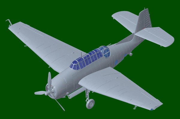 Збірна модель 1/72 Літак TBF-1C Avenger HobbyBoss 87275 детальное изображение Самолеты 1/72 Самолеты