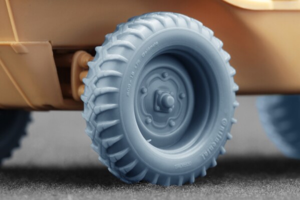 Набір коліс для Schwimmwagen Gelände v2 (200-16) від Italeri, Tamiya, AFV club ScaleX WW-35015 детальное изображение Колёса Афтермаркет