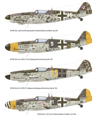 Збірна модель 1/48 Літак Bf 109G-10 WNF/Diana Eduard 82161 детальное изображение Самолеты 1/48 Самолеты