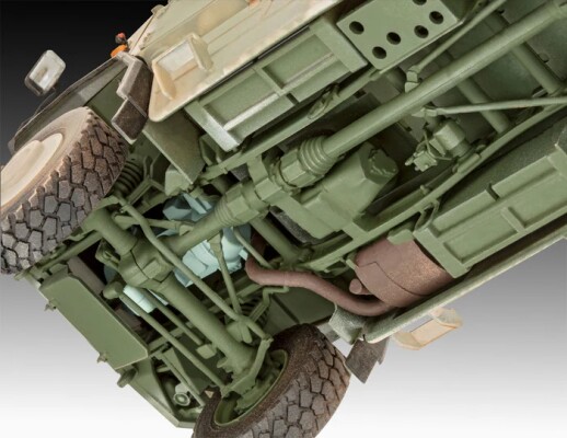 Збірна модель 1/35 Німецький бронеавтомобіль Дінго 2 GE Az.z Patsi Revell 03370 детальное изображение Автомобили 1/35 Автомобили