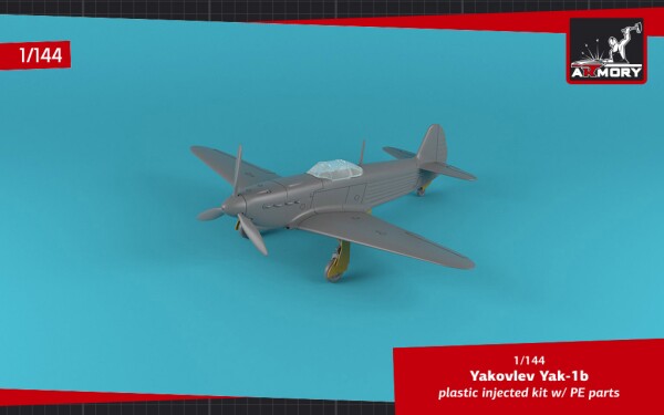 Сборная модель 1/144 Советский истребитель Яковлев Як-1б (Donated Airplanes) Armory Models Group детальное изображение Самолеты 1/144 Самолеты