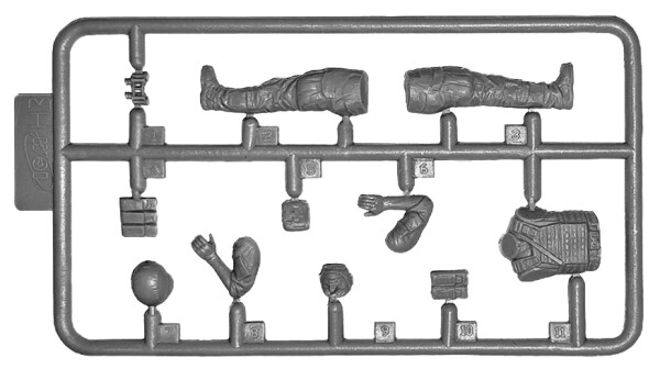 Scale model 1/35 ZIL-131 ZSU car with DShKM and calculation ICM 35017 детальное изображение Автомобили 1/35 Автомобили