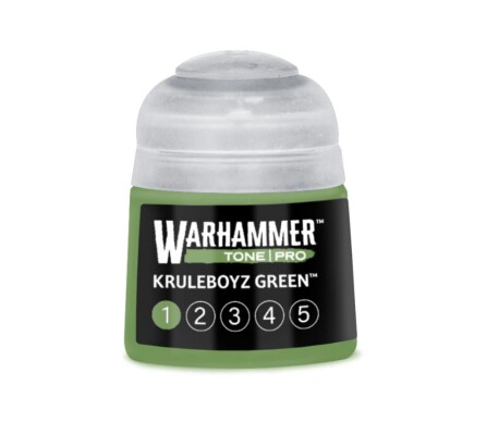Акрилова фарба Warhammer Tone Pro: Kruleboyz Green 1 детальное изображение Акриловые на водной основе  Краски