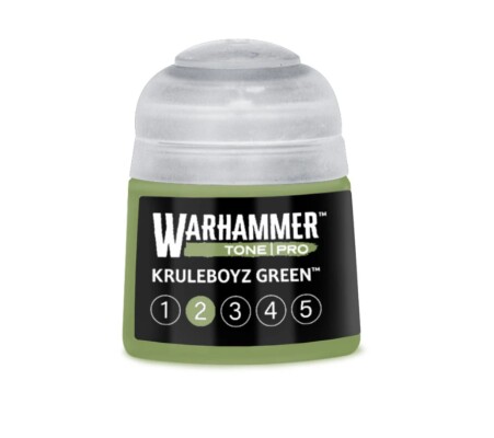 Акрилова фарба Warhammer Tone Pro: Kruleboyz Green 2 детальное изображение Акриловые на водной основе  Краски