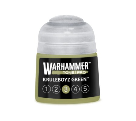 Акрилова фарба Warhammer Tone Pro: Kruleboyz Green 3 детальное изображение Акриловые на водной основе  Краски