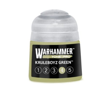 Акрилова фарба Warhammer Tone Pro: Kruleboyz Green 4 детальное изображение Акриловые на водной основе  Краски