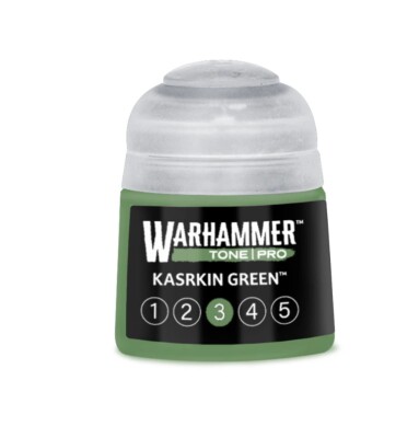 Акрилова фарба Warhammer Tone Pro: Kasrkin Green 3 детальное изображение Акриловые на водной основе  Краски