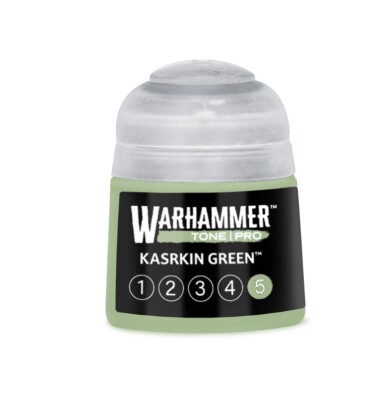 Акриловая краска Warhammer Tone Pro: Kasrkin Green 5 детальное изображение Акриловые на водной основе  Краски