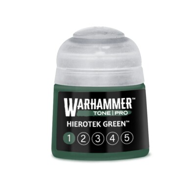 Акрилова фарба Warhammer Tone Pro: Hierotek Green 1 детальное изображение Акриловые на водной основе  Краски