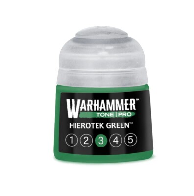 Акриловая краска Warhammer Tone Pro: Hierotek Green 3 детальное изображение Акриловые на водной основе  Краски
