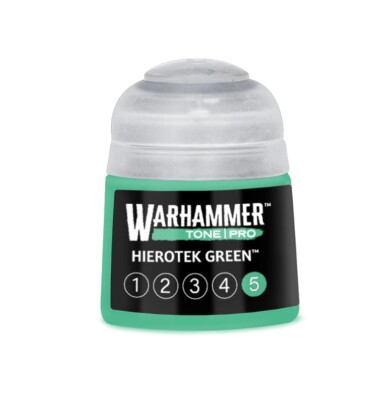 Акрилова фарба Warhammer Tone Pro: Hierotek Green 5 детальное изображение Акриловые на водной основе  Краски