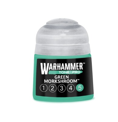 Акрилова фарба Warhammer Tone Pro: Green Morkshroom 5 детальное изображение Акриловые на водной основе  Краски