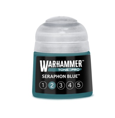 Акрилова фарба Warhammer Tone Pro: Seraphon Blue 2 детальное изображение Акриловые на водной основе  Краски