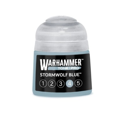 Акрилова фарба Warhammer Tone Pro: Stormwolf Blue 4 детальное изображение Акриловые на водной основе  Краски