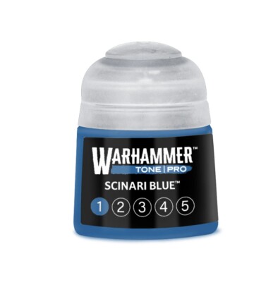 Акрилова фарба Warhammer Tone Pro: Scinari Blue 1 детальное изображение Акриловые на водной основе  Краски