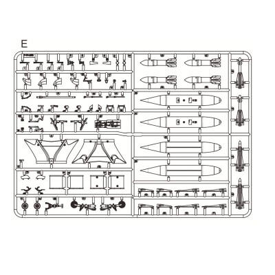 Збірна модель 1/48 Літак F-101A/C Voodoo  Zimi KH80115 детальное изображение Самолеты 1/48 Самолеты