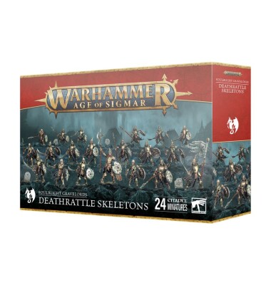 Ігровий набір AGE OF SIGMAR: SOULBLIGHT GRAVELORDS - DEATHRATTLE SKELETONS детальное изображение Владыки Душегубства Смерть