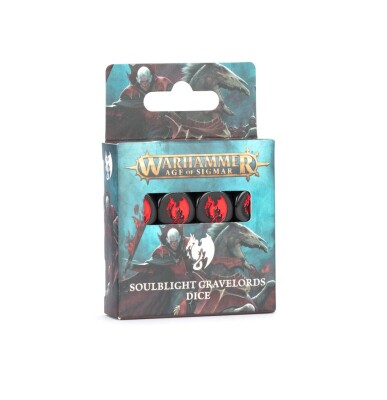 Ігрові куби AGE OF SIGMAR: SOULBLIGHT GRAVELORDS DICE детальное изображение Кубы WARHAMMER Age of Sigmar