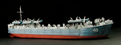 Scale model 1/350 US Navy LST-1 (Type 2) landing ship AFV Club SE73515 детальное изображение Флот 1/350 Флот