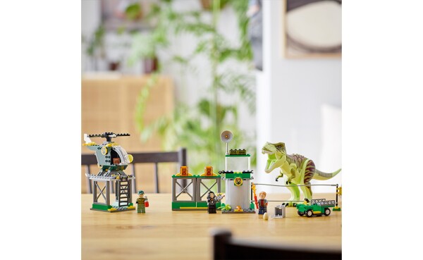 Конструктор LEGO Jurassic World Побег тираннозавра 76944 детальное изображение Jurassic Park Lego