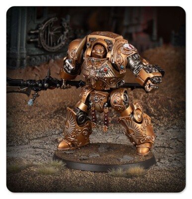 Ігровий набір Warhammer 40000 - HORUS HERESY: LEGIO CUSTODES - CUSTODIAN DREADNOUGHT детальное изображение Ересь Хоруса WARHAMMER 40,000