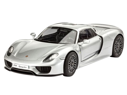Збірна модель автомобіля Gift Set Porsche Panamera &amp; Porsche 918 Spyder Revell 05681 1/24 детальное изображение Автомобили 1/24 Автомобили