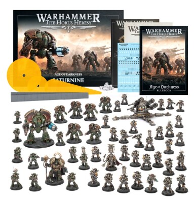 Ігровий набір Warhammer 40000 - THE HORUS HERESY: AGE OF DARKNESS: SATURNINE (ENG) детальное изображение Ересь Хоруса WARHAMMER 40,000