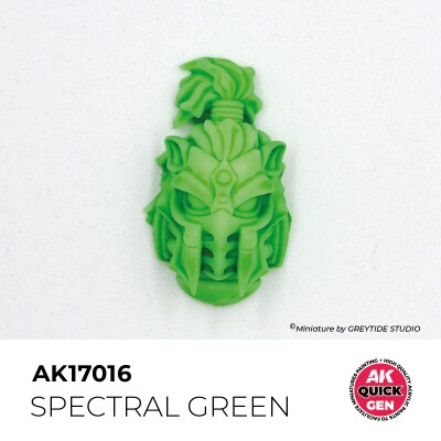 Акрилова фарба SPECTRAL GREEN / Спектральний зелений QUICK GEN COLOR AK-Interactive AK 17016 детальное изображение QUICK GEN COLOR Краски
