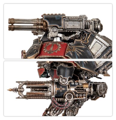Ігровий набір Warhammer 40000 - HORUS HERESY: LEGIONS IMPERIALIS - MECHANICUM: WARLORD TITAN+QUAKE CANNON &amp; BEAM/EX детальное изображение Ересь Хоруса WARHAMMER 40,000