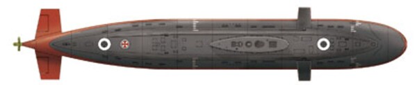 Збірна модель 1/350 Підводний човен класу «PLAN Kilo&quot; HobbyBoss 83501 детальное изображение Подводный флот Флот