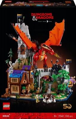 Конструктор LEGO Ideas Dungeons &amp; Dragons: сказка о красном драконе 21348 детальное изображение Lego 