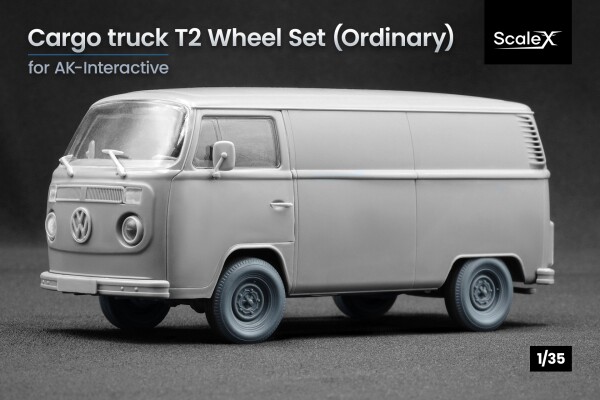 Набор колес для Cargo Truck T2 “Transporter” от AK-Interactive ScaleX WM 35019 детальное изображение Колёса Афтермаркет