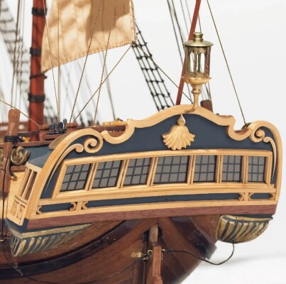 Scale wooden model 1/85 Bomber ship &quot;La Candelaria&quot; OcCre 13000 детальное изображение Корабли Модели из дерева