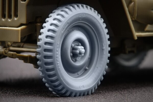 Набір коліс (з деформацією) для U.S Willys MB ScaleX WW 35001S детальное изображение Колёса Афтермаркет