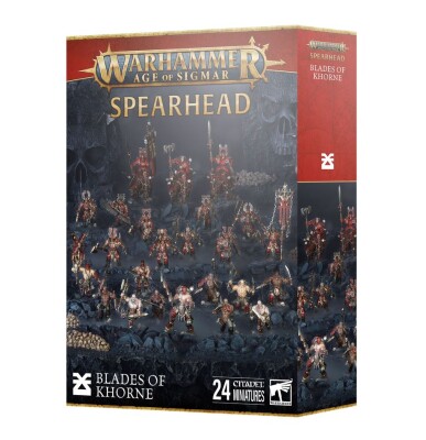 AGE OF SIGMAR: SPEARHEAD BLADES OF KHORNE детальное изображение SONS OF BEHEMAT GRAND ALLIANCE DESTRUCTION