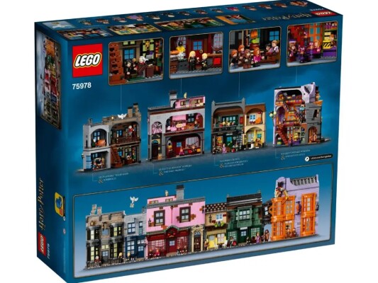 LEGO Harry Potter Diagon Alley 75978 детальное изображение Harry Potter Lego